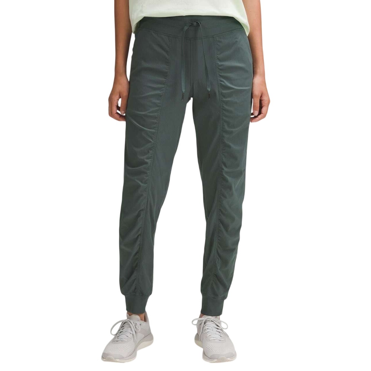 Lululemon Women's Dance Studio Mid-Rise Jogger Pants Green Size 8 Activewear